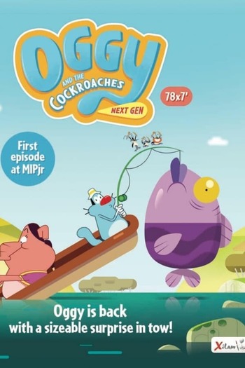 Oggy And The Cockroaches Next Generation season dual audio download 480p 720p 1080p